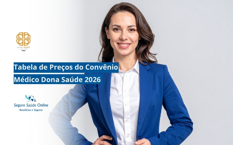 Tabela de Preços do Convênio Médico Dona Saúde 2026