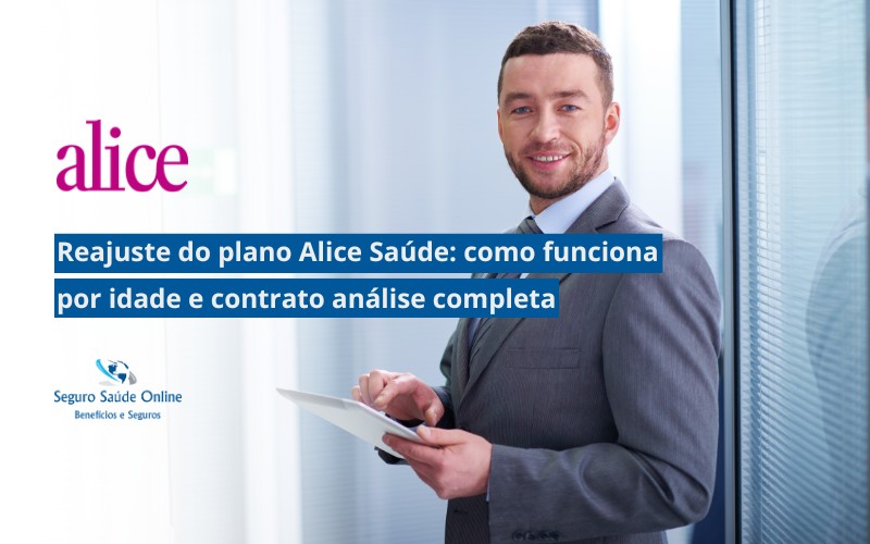 reajuste do plano Alice Saúde: como funciona por idade e contrato