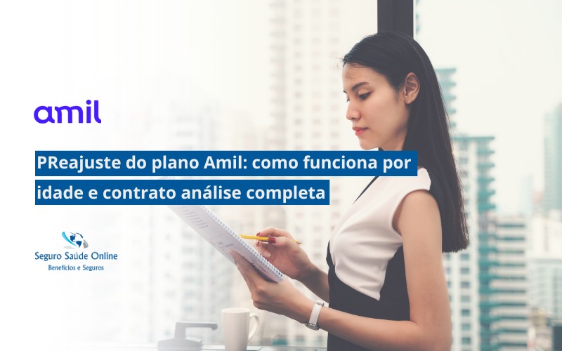 reajuste do plano Amil: como funciona por idade e contrato