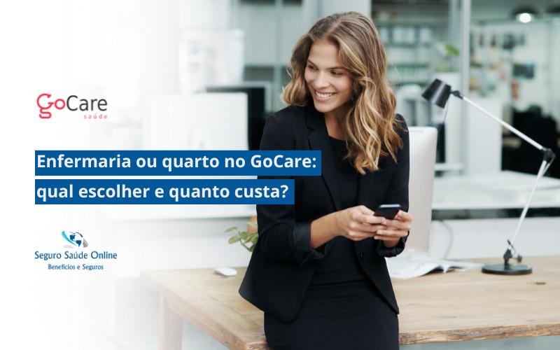 enfermaria ou quarto no GoCare: qual escolher e quanto custa
