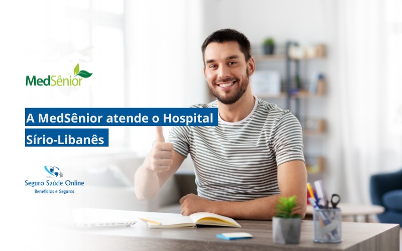 no de saúde voltado para o público 44+ costuma pesquisar se A MedSênior atende o Hospital Sírio-Libanê